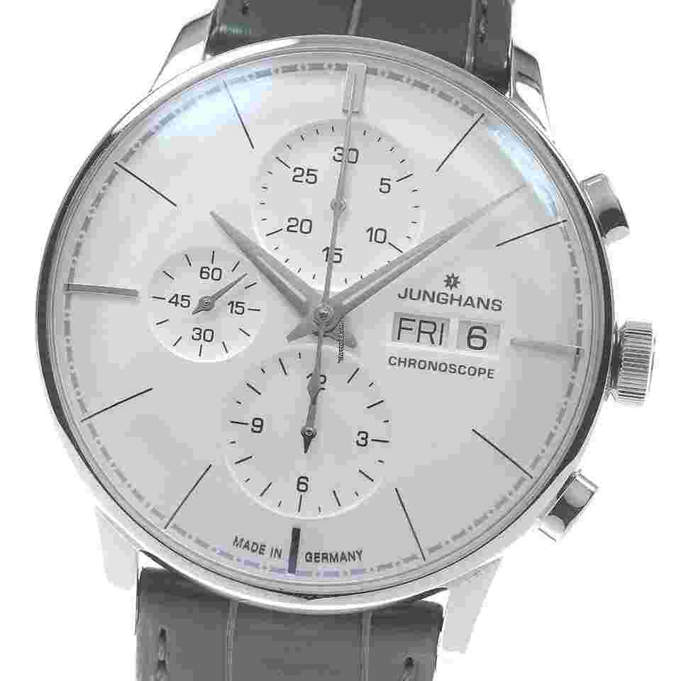Junghans Meister Chronoscope Terrassembau 027/4729.01 Automatic Watch Limited