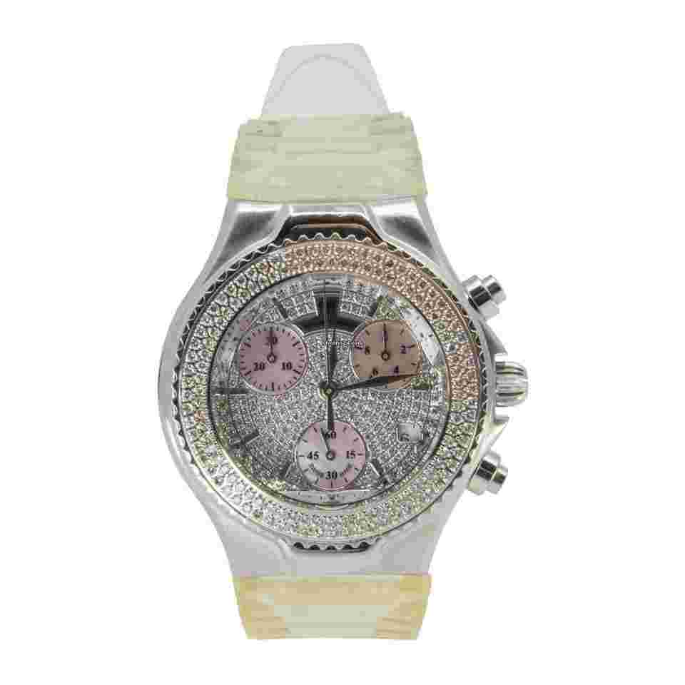 Technomarine
                           
                                 Chronograph DTLCPW Quartz Watch W/Diamond Dial/Bezel
