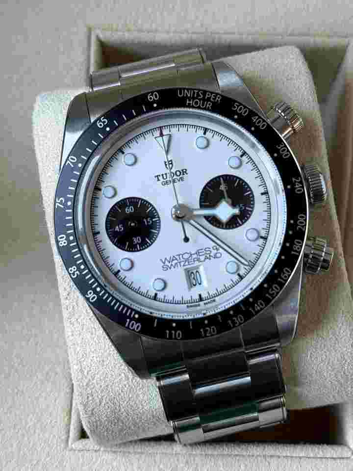 Tudor Black Bay Chrono
watches of Switzerland limited edition