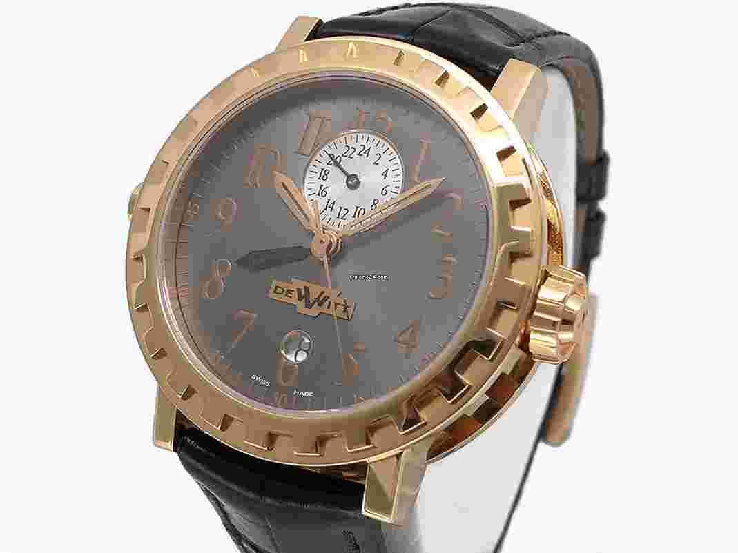 Dewitt Academia
Double Fuseau GMT NE 024.53 AC.2001.53.M100 18k Rose Gold LTD