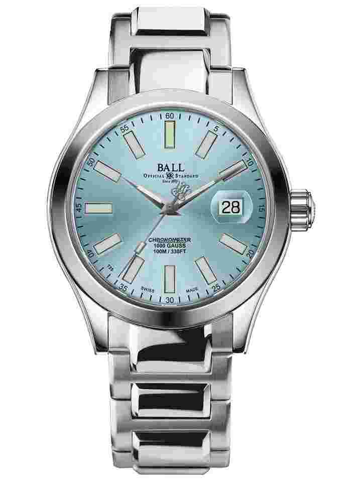 Ball Engineer III
Marvelight Chronometer 40MM Ice Blue Dial Watch Box Papers