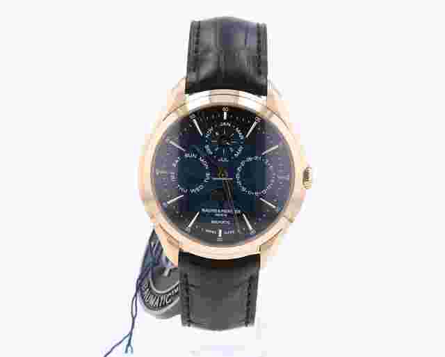 Baume & Mercier Clifton
                           
                                 MOA10632 | Blue dial | Perpetual calender | NEW 42MM