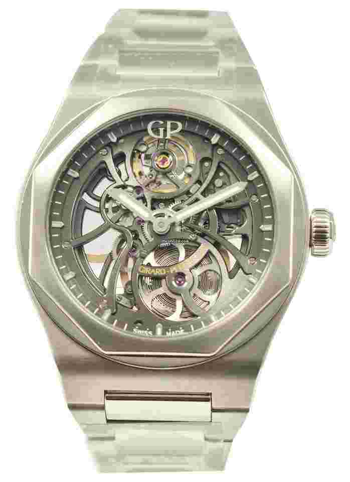 Girard Perregaux Laureato
Skeleton Steel on Bracelet