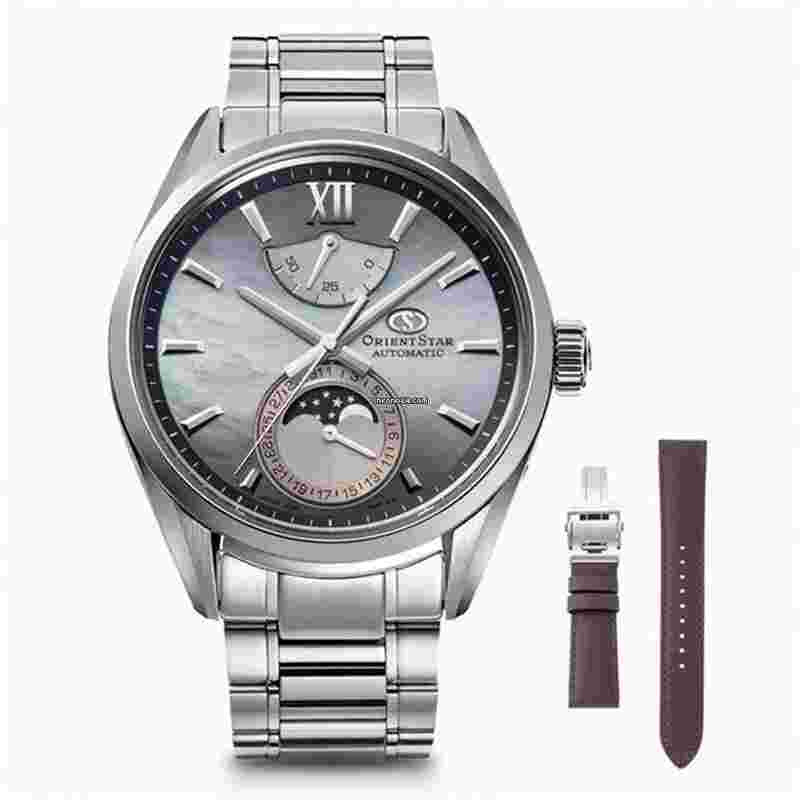 Orient Star
                           
                                 Contemporary Collection M34 F7 Mechanical Moon Phase watch RK-AY0201A