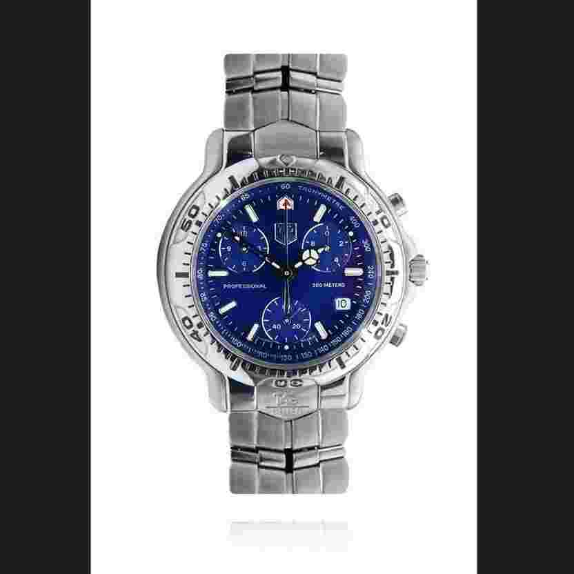 TAG Heuer 6000
Professional 6000 Blue Dial S/Steel 38mm CH1117 (1998)