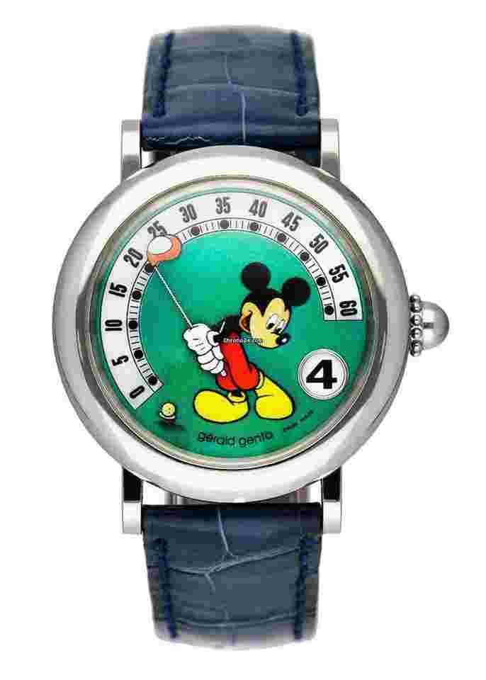 Gérald Genta
                           
                                 Retro Fantasy G.3632 Micky Mouse Golfing Dial Mens Watch