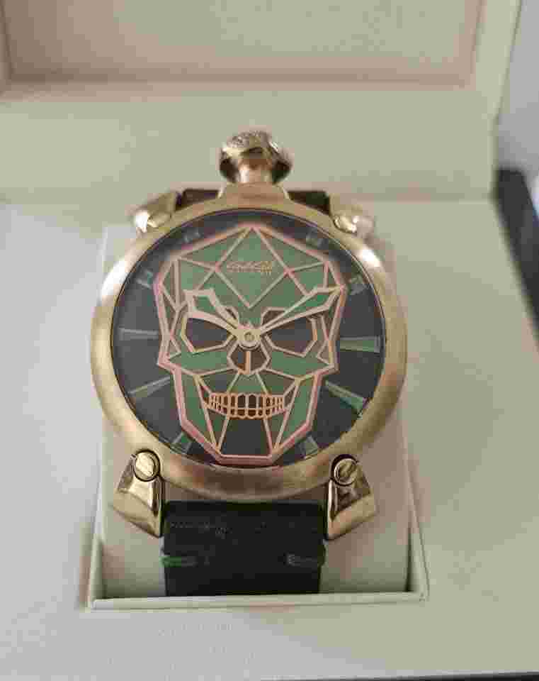 Gaga Milano BIONIC SKULL 48MM FUll set limited edition