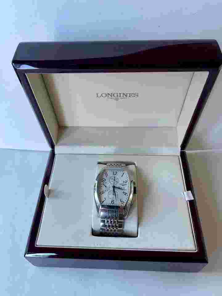 Longines Evidenza
                           
                                 XL Quick Set Day Date Automatic Chronograph Ref.L2.701.4.Org.Box Paper Swiss Made
