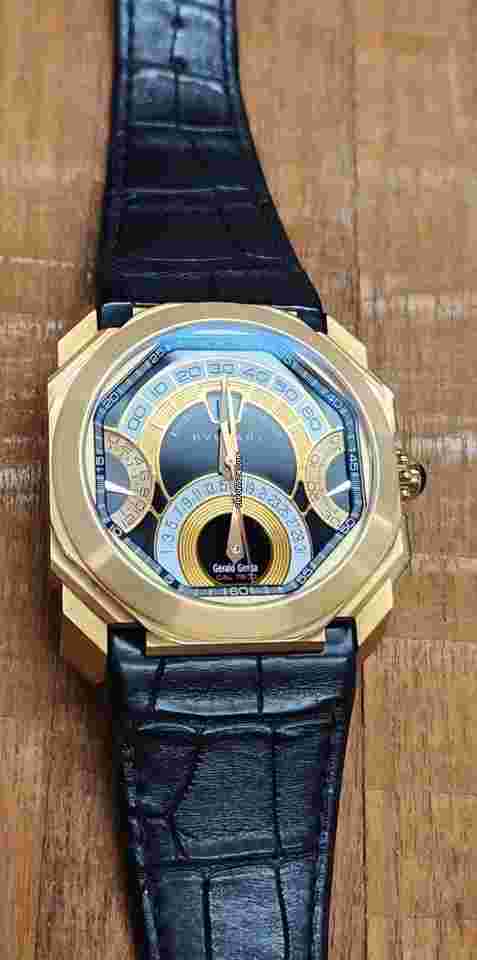 Bulgari Octo
18k Rose Gold Quadri Retro 43mm