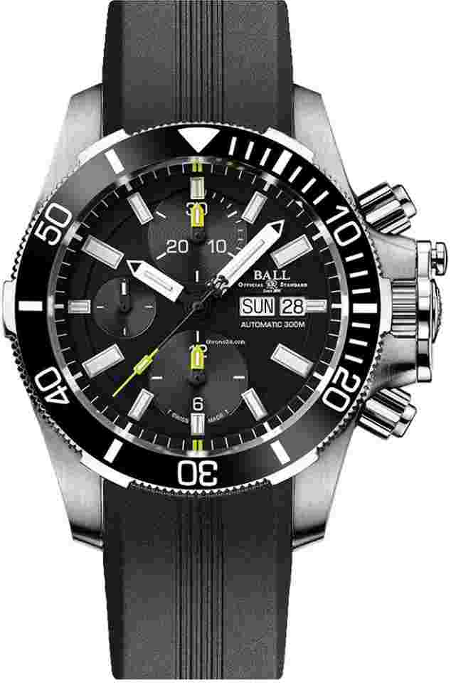 Ball Engineer Hydrocarbon
                           
                                 Submarine Warfare Chronograph 42mm DC2236A-PJ-BK