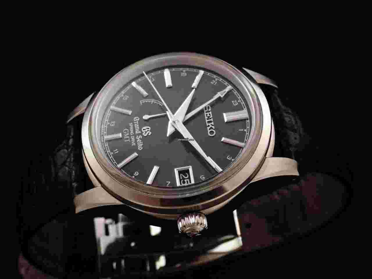 Seiko GS
Grand Seiko GMT Automatic Spring Drive Grey Automatic Watch New 2023