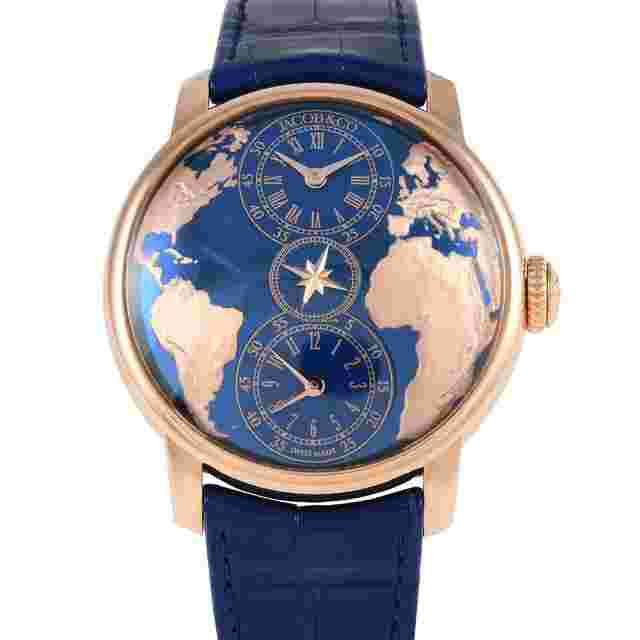 Jacob & Co.
                           
                                 The World is Yours Dual Time Zone Watch DT100.40.AA.AE.A