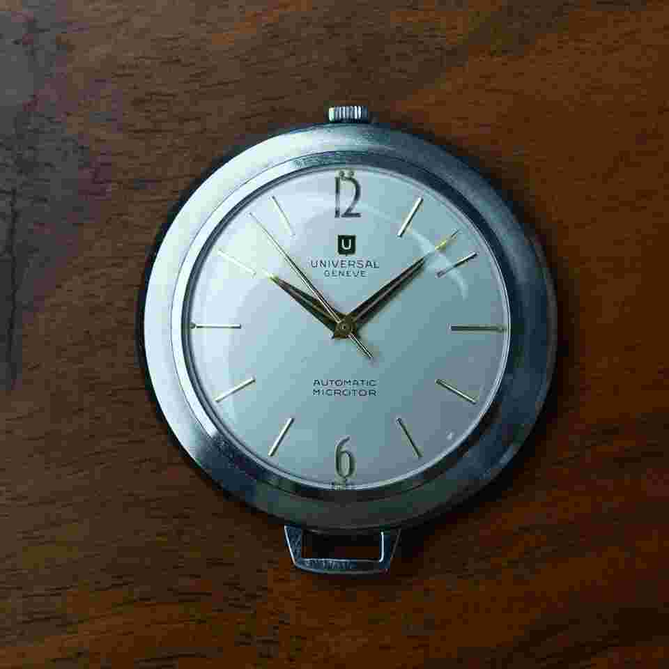 Universal Genève Microtor
                           
                                 Automatic Pendant Pocket Watch 20352/1