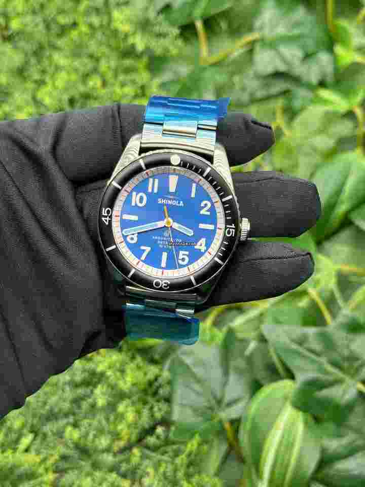 Shinola
                           
                                 The Duck 42mm Stainless Steel Watch S0120218978