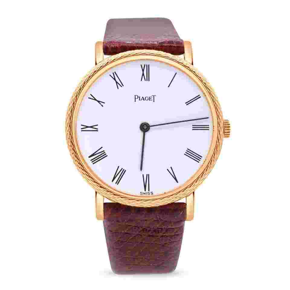 Piaget
Vintage Rare 18K Yellow Gold Ladies 26mm