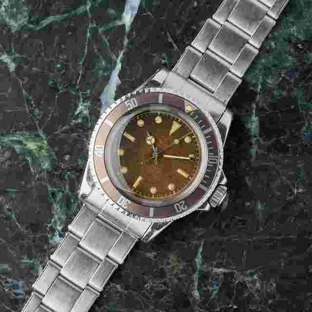 Tudor Submariner
                           
                                 7928 - Brown Gilt Dial - Brown Faded Bezel - Excellent Conditions