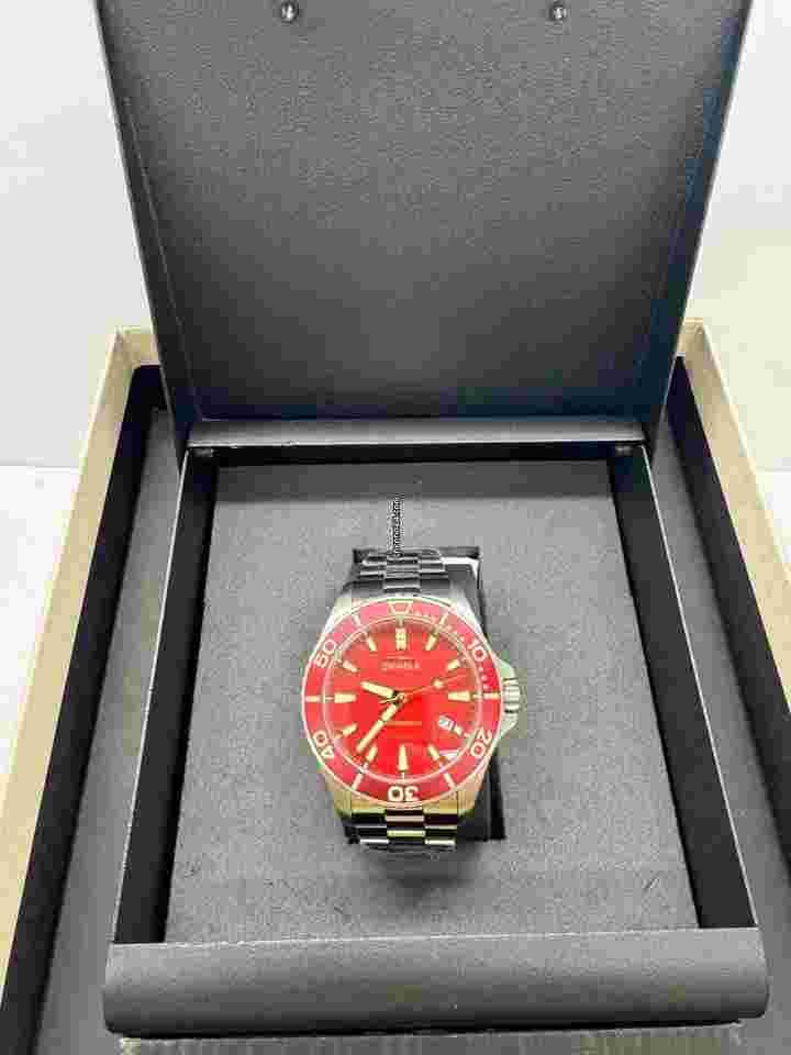 Shinola
                           
                                 The Lava Lake Monster Automatic 43mm Red Dial Titanium Watch S0120291080