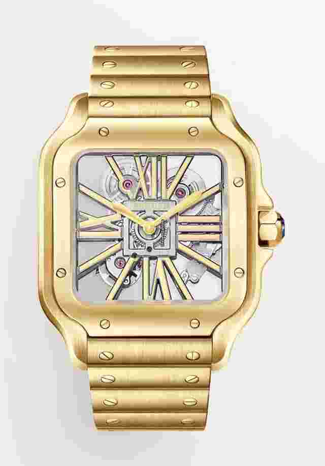 Cartier Santos
                           
                                 De Cartier Yellow Gold Skeleton 2025