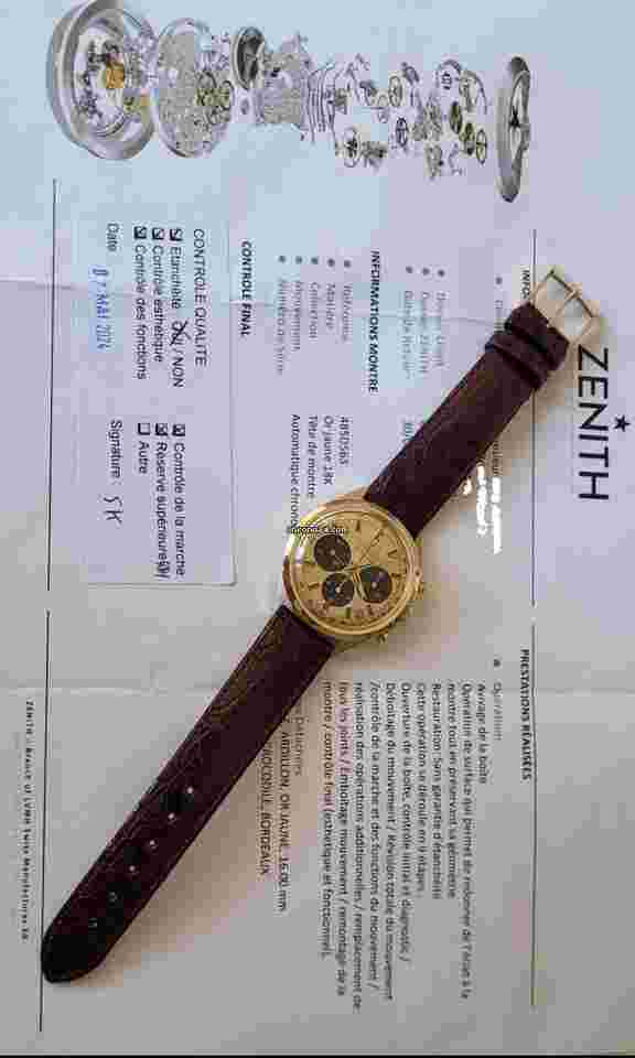Zenith El Primero
                           
                                 Zenith el primero 485D563