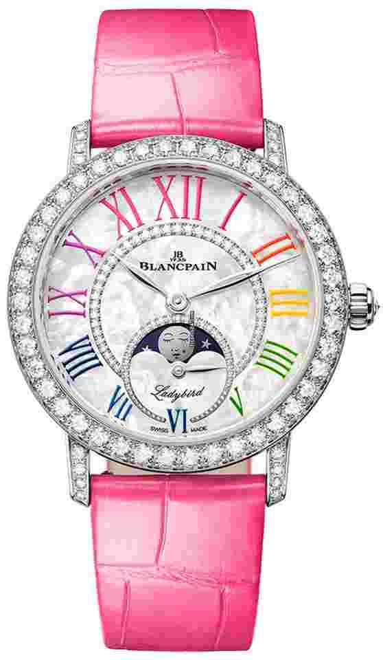 Blancpain
Ladybird Automatic Moonphase 34.9mm 3662B-1954-95b Rainbow