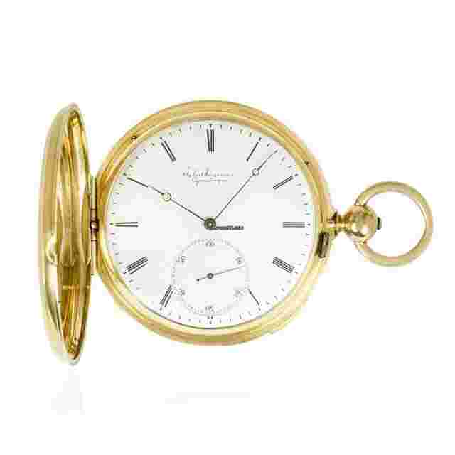 Jules Jürgensen
                           
                                 Rare Gold Full Hunter Keywind Five Minute Repeater C1850