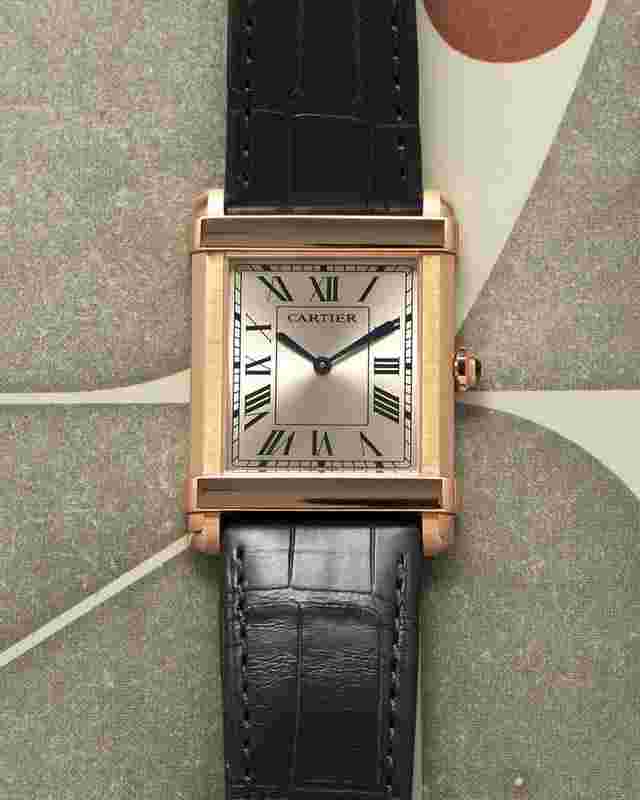 Cartier Tank
                           
                                 Prive Tank Chinoise Rose Gold