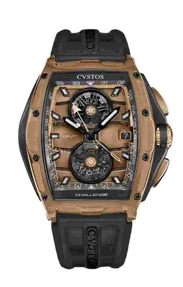 Cvstos
                           
                                 Racing Chrono GMT 5N Red Gold / Oro dial 41mm Men’s Watch B01110.4125001
