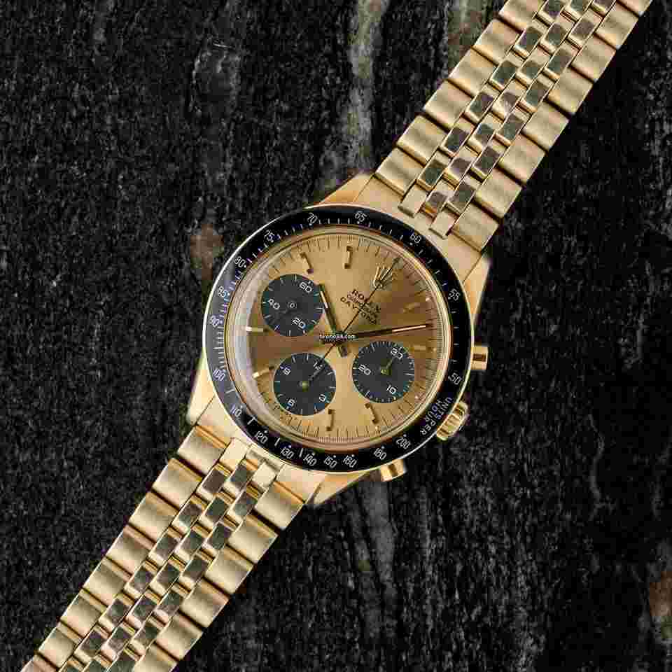 Rolex Daytona
6241 - 14K Yellow Gold - Copper Tone Dial - Excellent Conditions - Expertise