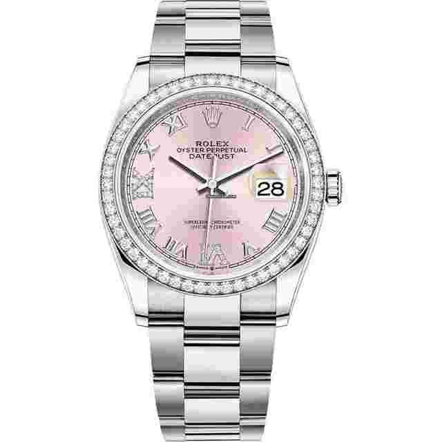 Rolex Datejust 36
                           
                                 36mm - Steel and White Gold - Diamond Bezel - Oyster