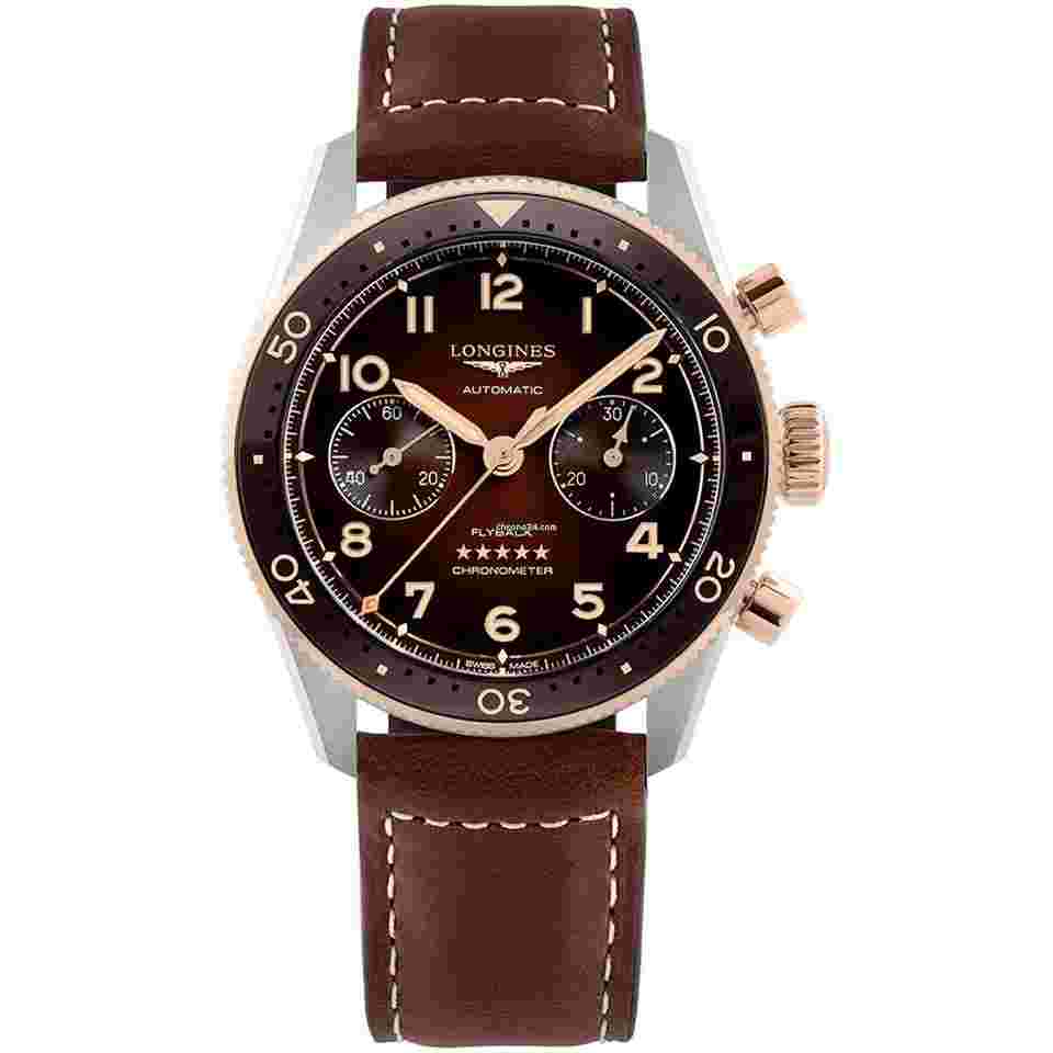 Longines Spirit
Flyback Chronograph 42mm L3.821.5.59.2 L38215592