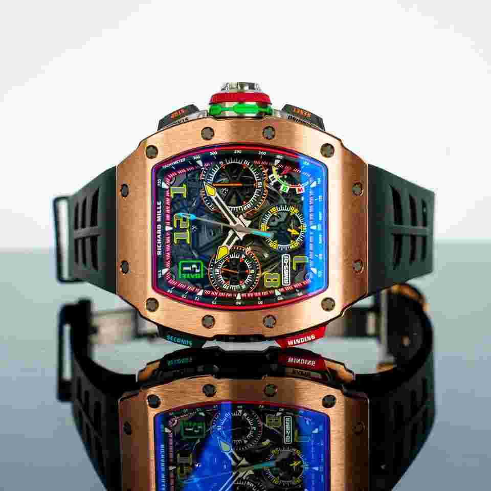 Richard Mille
Unworn 2022 RM 65-01 Split-Seconds Chronograph Rose Gold
