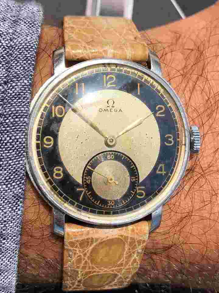 Omega
Calatrava Bullseye Dial Nice Condition Top Cal 30 T2 PC Top Rare Dream