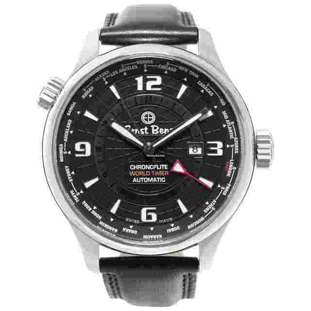 Ernst Benz
                           
                                 World Time GC10851 Stainless Steel 47mm watch