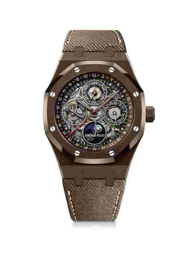 Audemars Piguet Royal Oak Perpetual Calendar
                           
                                 2024 Royal Oak Perpetual Calendar Openworked Black Ceramic Travis Scott