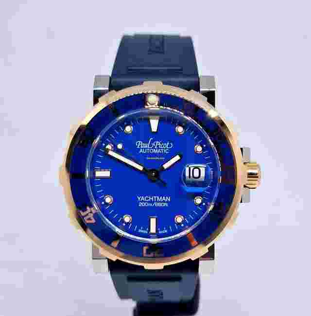 Paul Picot Yachtman
                           
                                 III Date P1151.SRG.1604 steel Gold 18 K