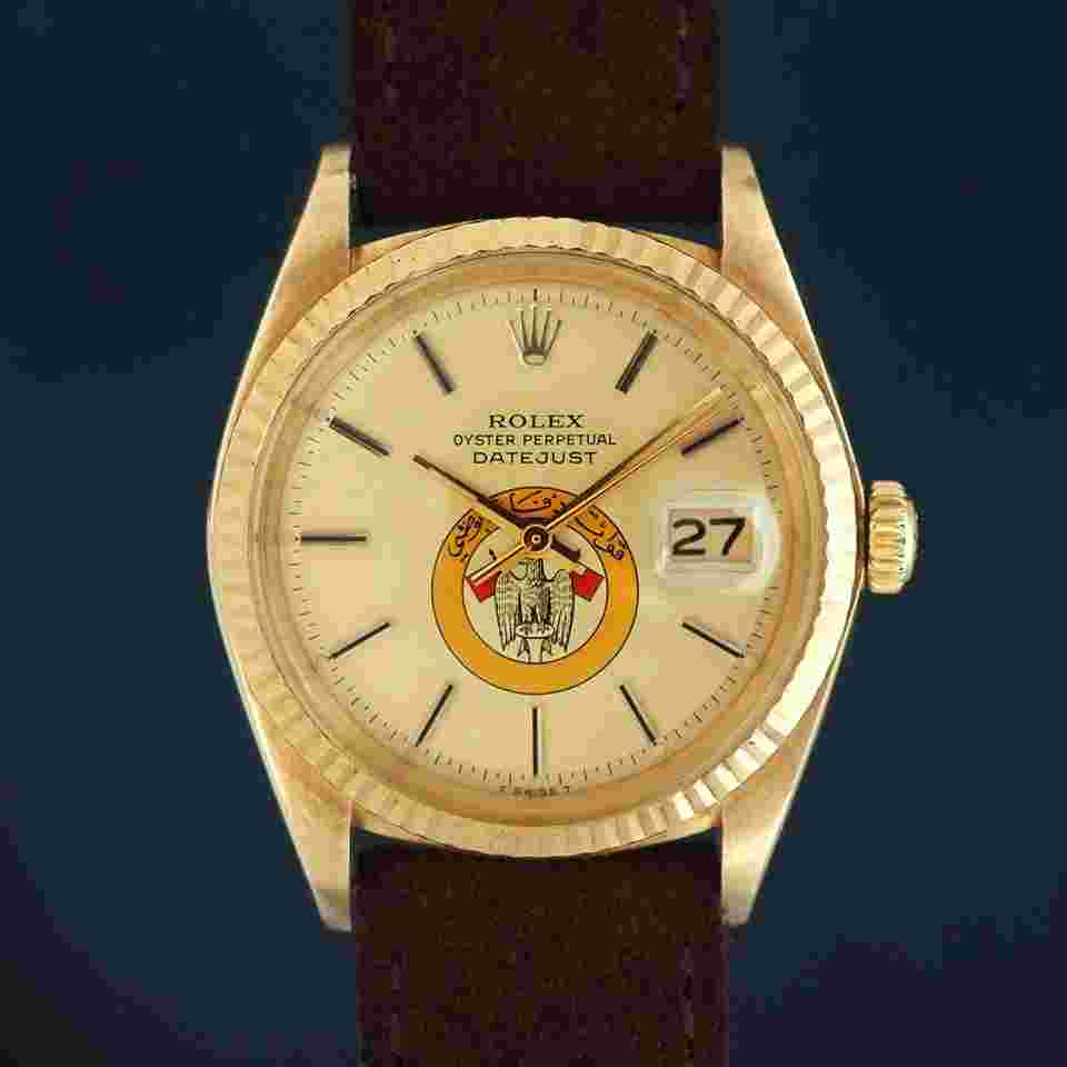 Rolex Datejust 36
Abu Dhabi Defense Air Force Logo Saudi Arabia Ref. 1601