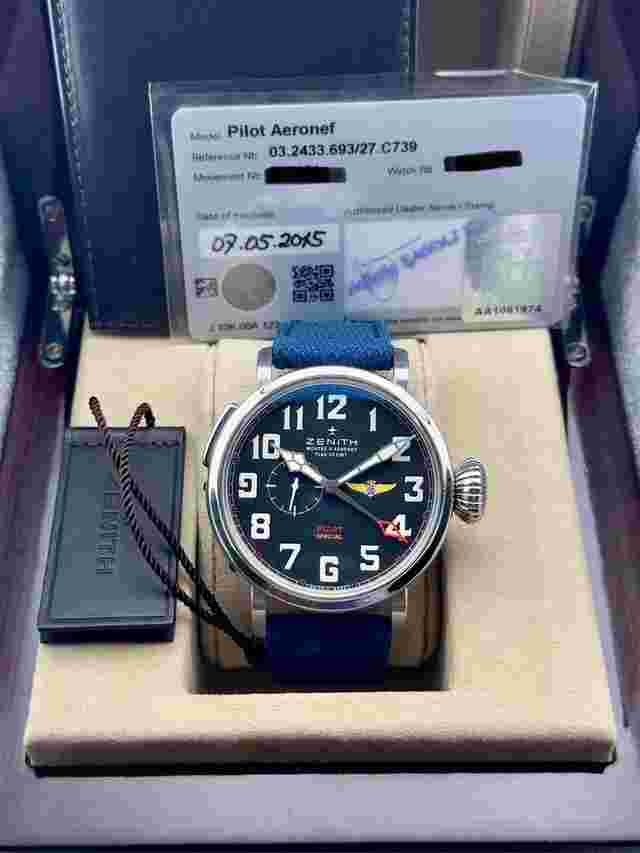 Zenith Pilot Type 20 GMT
                           
                                 Aviazione Navale Gmt Pilot Montre