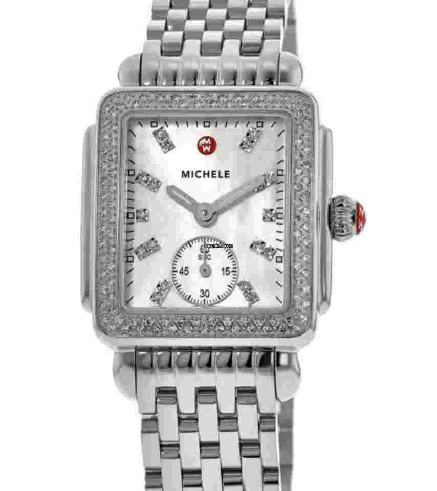 Michele Deco
                           
                                 Mid Diamond Stainless Women's Watch MWW06V000122