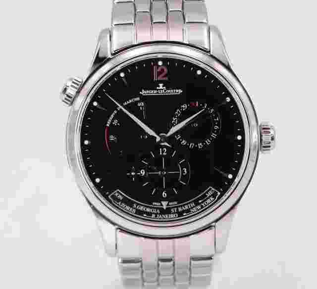 Jaeger-LeCoultre Master Geographic Dual Time Power Reserve 39mm World Time BOX & PAPERS
