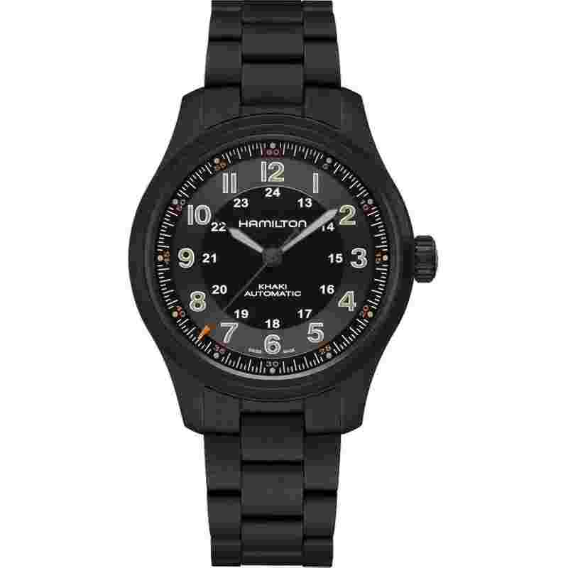 Hamilton Khaki Field Titanium
Auto 42mm Black Watch H70665130