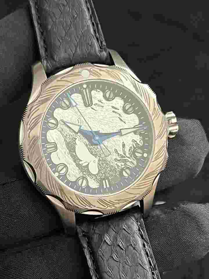 Sarpaneva S.U.F Helsinki X Moomin Diver Blue Stainless Steel Limited Edition 26 FULL SET 2024 Locations: UK Gibraltar EU and Switzerland 
