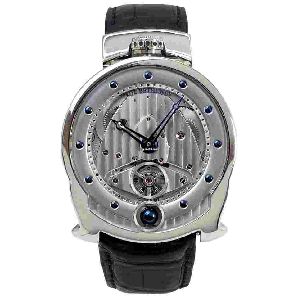 De Bethune
DBS Moon Phase 18K White Gold Men's Watch