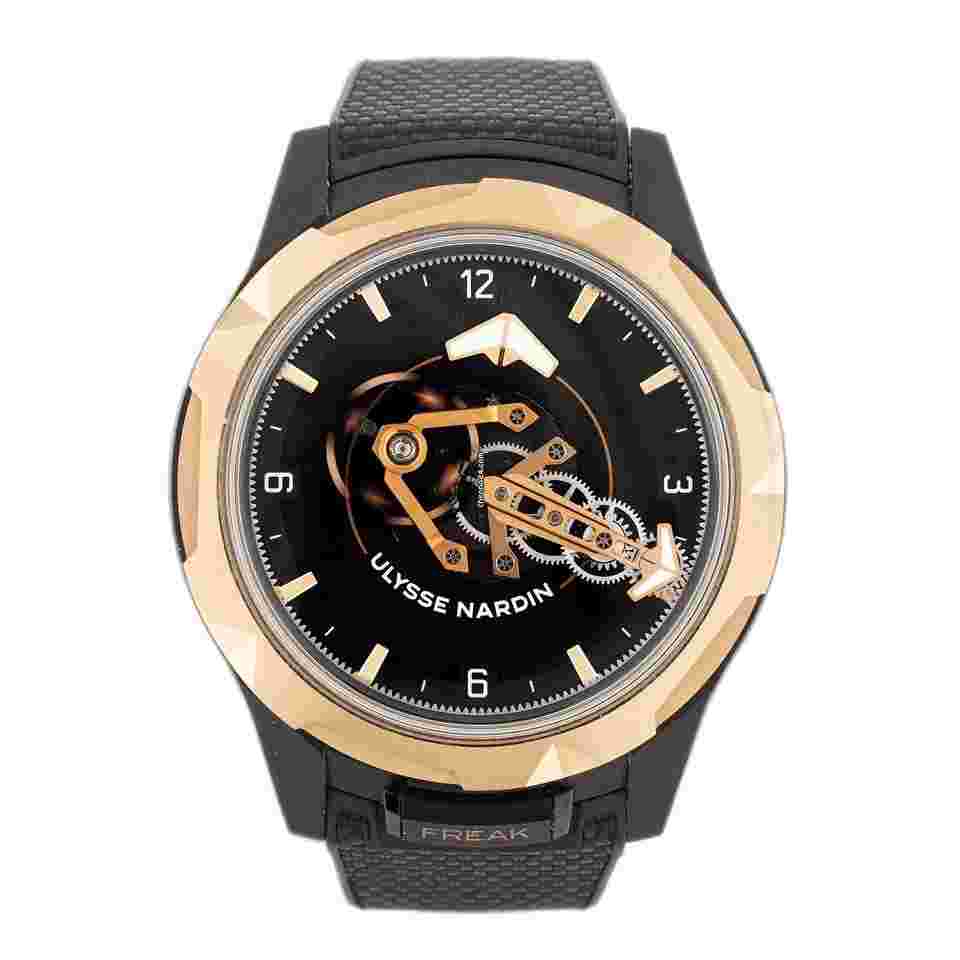 Ulysse Nardin Freak
ONE Titanium Black Skeleton Dial 44mm 2405-500-2A Full Set