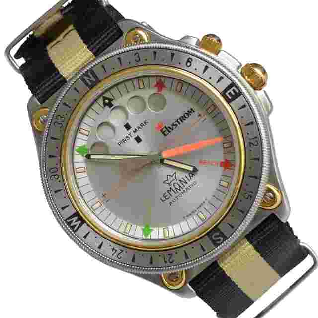 Lemania
                           
                                 First Mark Elvstrom 43MM 8734 Regatta Yacht Timer 1990’s