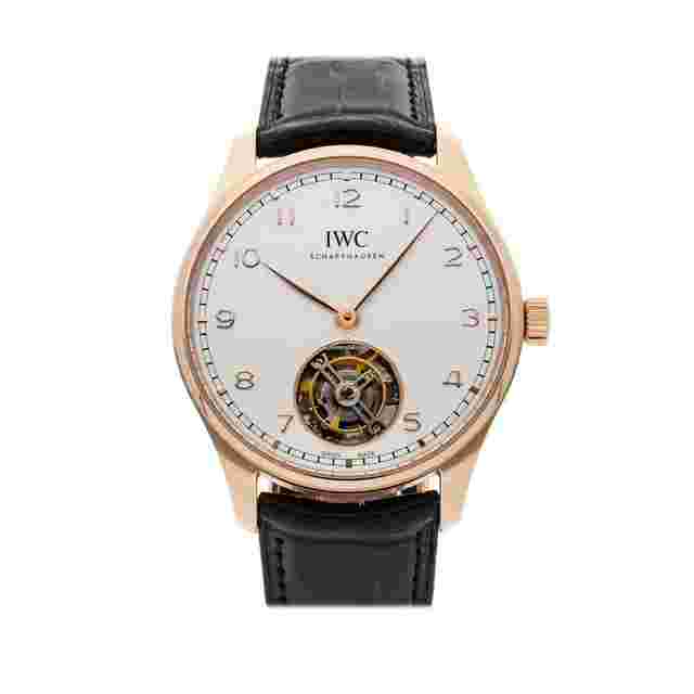 IWC Portuguese Tourbillon
                           
                                 Portugieser Hand-Wound Tourbillon Armor IW5458-01