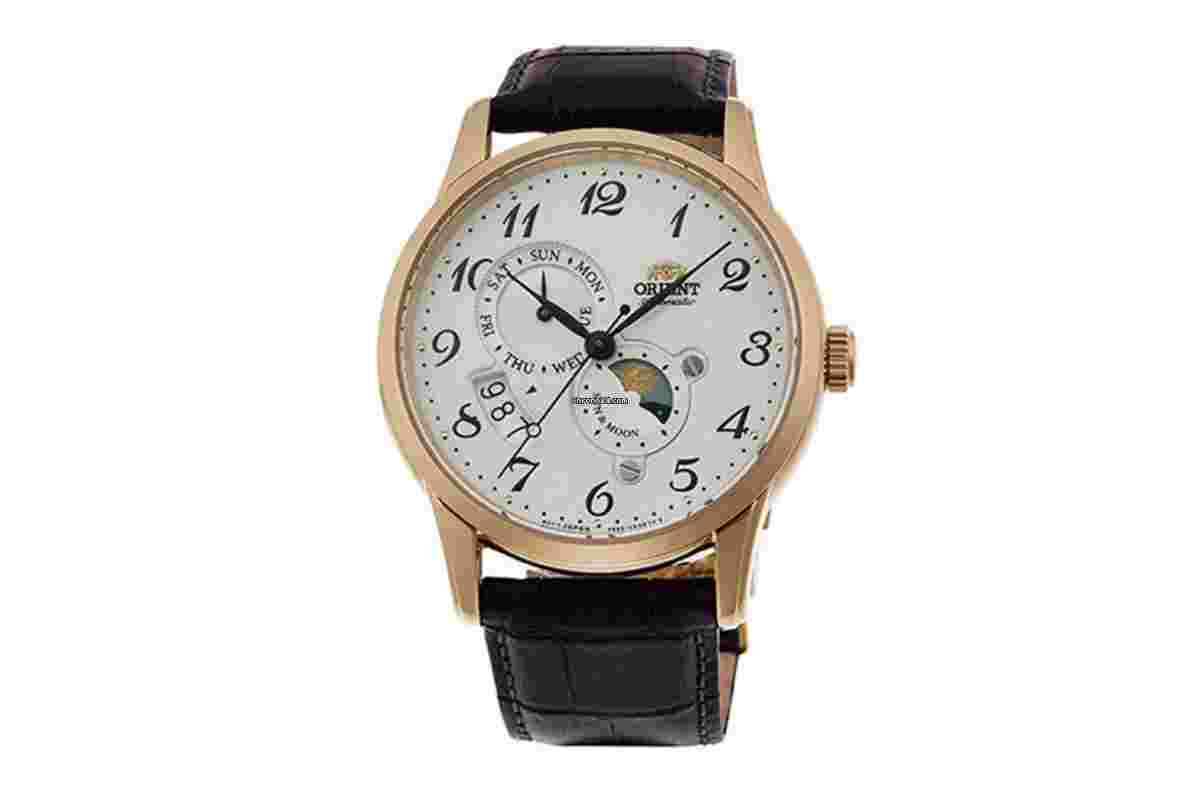 Orient Sun and Moon
RA-AK0002S Sun & Moon Mechanical Classic Men’s Watch