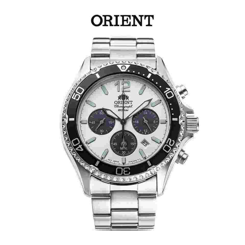 Orient Mako
                           
                                 RA-TX0203S Panda Solar Chronograph Men's Watch