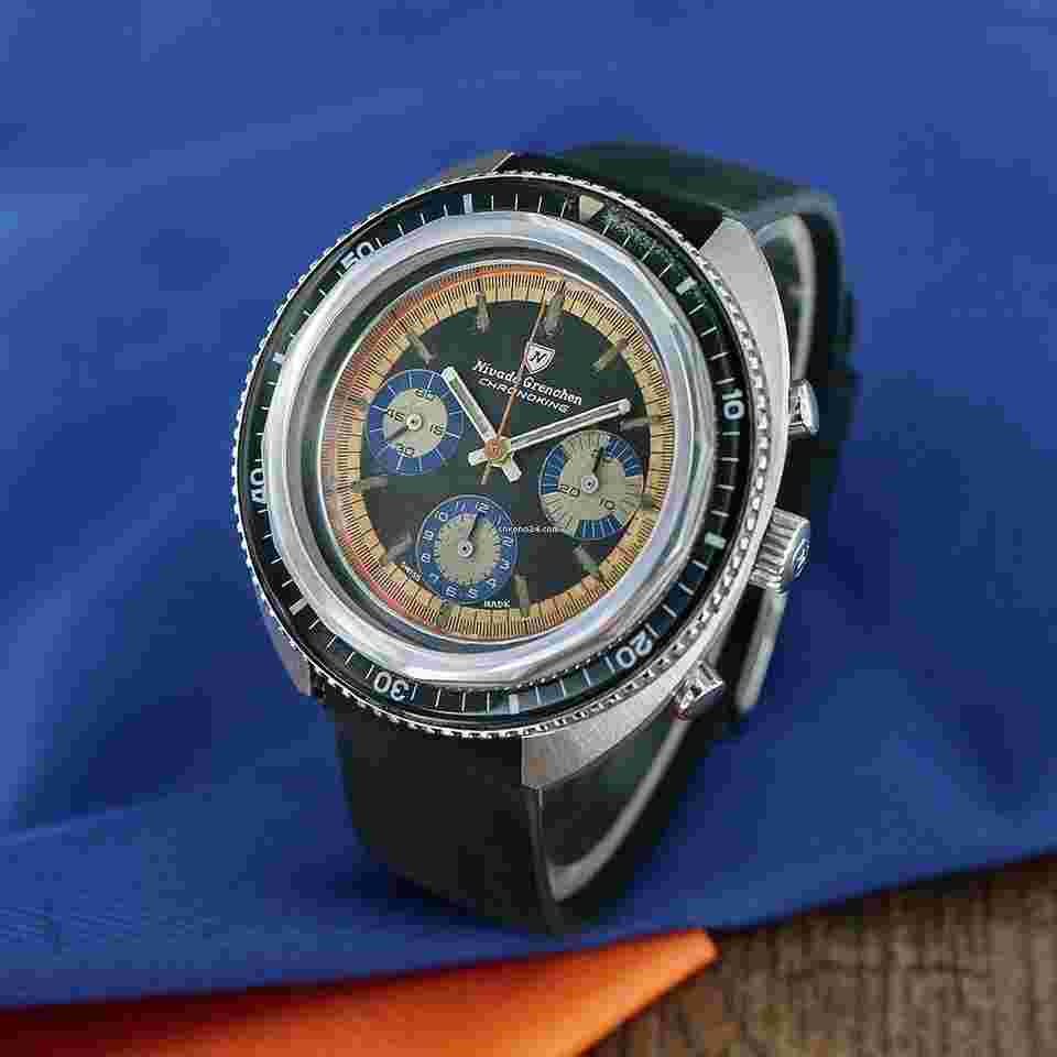 Nivada
                           
                                 Grenchen Vintage Chronoking Ref 85008 "Paul Newman Dial" from the 60s