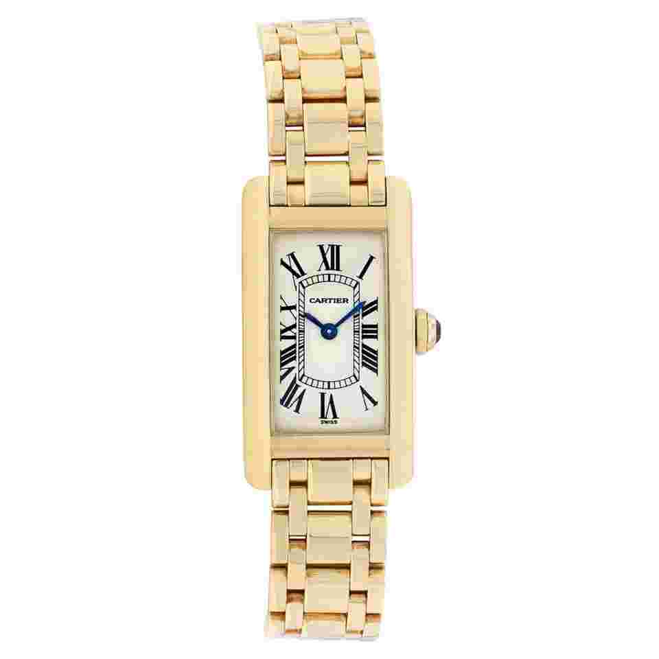 Cartier Tank Américaine
                           
                                 18K Yellow Gold Tank Americaine W26015K2