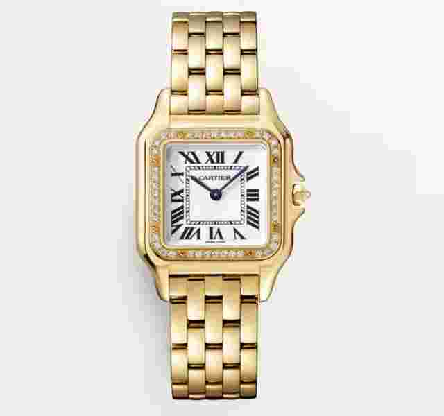 Cartier Panthère
                           
                                 WJPN0066 Medium Model Yellow Gold Diamond Bezel Unworn 2025